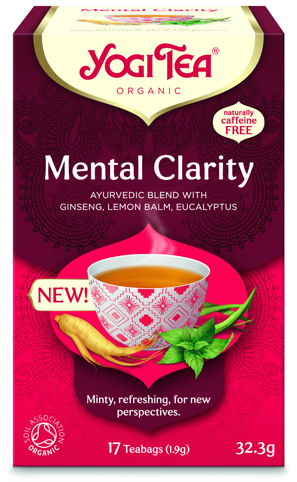 Yogi Tea Mental Clarity Bio 17 Tea Bags